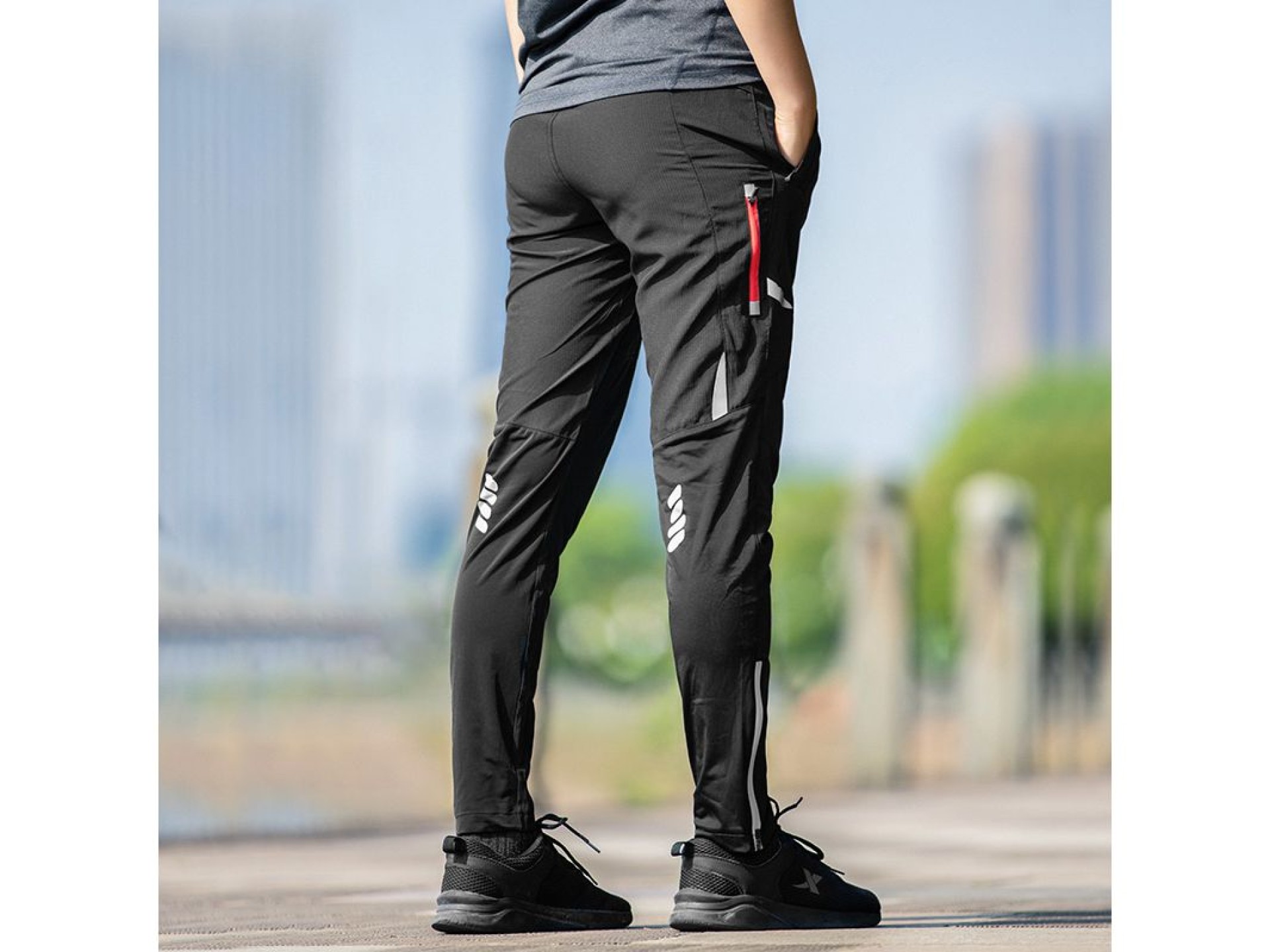 Pantalones de ciclismo Rockbros RKCK0001 talla 2XL - negro