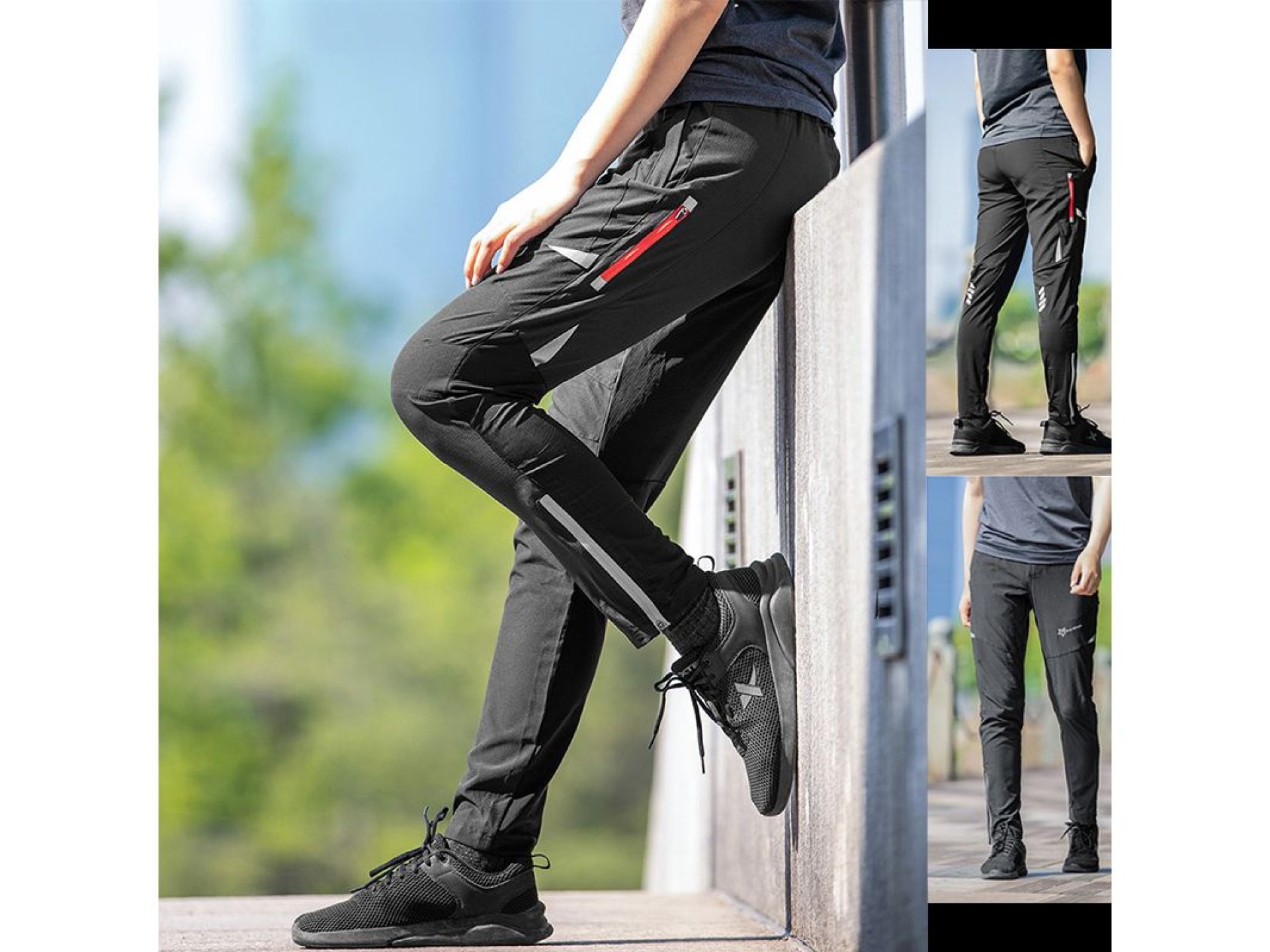 Pantalones de ciclismo Rockbros RKCK0001 talla 2XL - negro