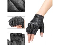Guantes de moto de cuero Rockbros 16220006005 XXL - negros Guantes de moto de cuero Rockbros 16220006005 XXL - negros