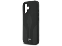 Funda Mercedes Leather The Move MagSafe para iPhone 17 - negra Funda Mercedes Leather The Move MagSafe para iPhone 17 - negra