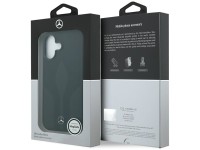 Funda Mercedes Leather The Move MagSafe para iPhone 17 - negra Funda Mercedes Leather The Move MagSafe para iPhone 17 - negra