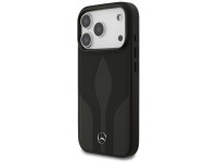 Funda Mercedes de cuero The Move MagSafe para iPhone 17 Pro - Negra Funda Mercedes de cuero The Move MagSafe para iPhone 17 Pro - Negra