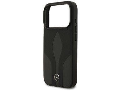 Mercedes Leather The Move MagSafe Case for iPhone 17 Pro - Black Mercedes Leather The Move MagSafe Case for iPhone 17 Pro - Black