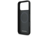 Capa Mercedes The Move MagSafe em couro para iPhone 17 Pro Max - Preta Capa Mercedes The Move MagSafe em couro para iPhone 17 Pro Max - Preta