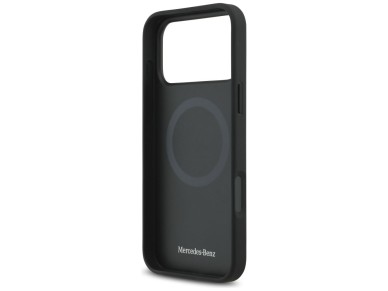 Mercedes Leather The Move MagSafe Case for iPhone 17 Pro Max - Black Mercedes Leather The Move MagSafe Case for iPhone 17 Pro Max - Black