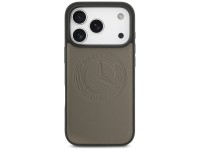 Funda MagSafe de piel Mercedes con logo vintage para iPhone 17 Pro - Beige Funda MagSafe de piel Mercedes con logo vintage para iPhone 17 Pro - Beige