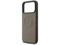 Mercedes Leather Vintage Logo MagSafe Case for iPhone 17 Pro Max - Beige Mercedes Leather Vintage Logo MagSafe Case for iPhone 17 Pro Max - Beige