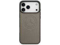 Mercedes Leather Vintage Logo MagSafe Case for iPhone 17 Pro Max - Beige Mercedes Leather Vintage Logo MagSafe Case for iPhone 17 Pro Max - Beige