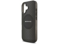 Capa MagSafe AMG de camada dupla com estampa transparente para iPhone 17 - preta Capa MagSafe AMG de camada dupla com estampa transparente para iPhone 17 - preta