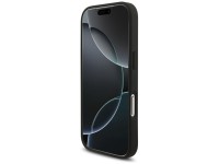 Capa AMG em couro com logotipo em relevo para iPhone 17 Pro - Preta Capa AMG em couro com logotipo em relevo para iPhone 17 Pro - Preta