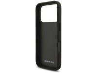 Capa AMG em couro com logotipo em relevo para iPhone 17 Pro - Preta Capa AMG em couro com logotipo em relevo para iPhone 17 Pro - Preta