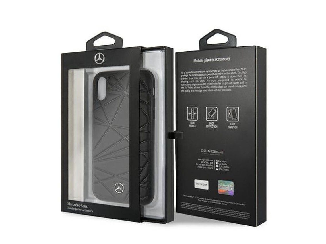 Mercedes Twister iPhone Xr Case - Black