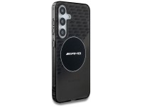 Capa AMG transparente com losangos e MagSafe para Samsung Galaxy S25 - Preta Capa AMG transparente com losangos e MagSafe para Samsung Galaxy S25 - Preta