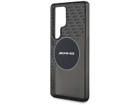 Capa AMG transparente com losangos e MagSafe para Samsung Galaxy S25 Ultra - Preta Capa AMG transparente com losangos e MagSafe para Samsung Galaxy S25 Ultra - Preta