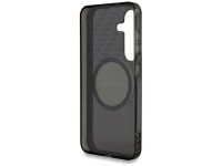 Capa AMG transparente com losangos e MagSafe para Samsung Galaxy S25 - Preta Capa AMG transparente com losangos e MagSafe para Samsung Galaxy S25 - Preta