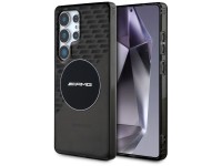 Capa AMG transparente com losangos e MagSafe para Samsung Galaxy S25 Ultra - Preta Capa AMG transparente com losangos e MagSafe para Samsung Galaxy S25 Ultra - Preta