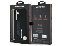 Capa AMG Oversize Rhombs MagSafe para Samsung Galaxy S25 - Preta Capa AMG Oversize Rhombs MagSafe para Samsung Galaxy S25 - Preta