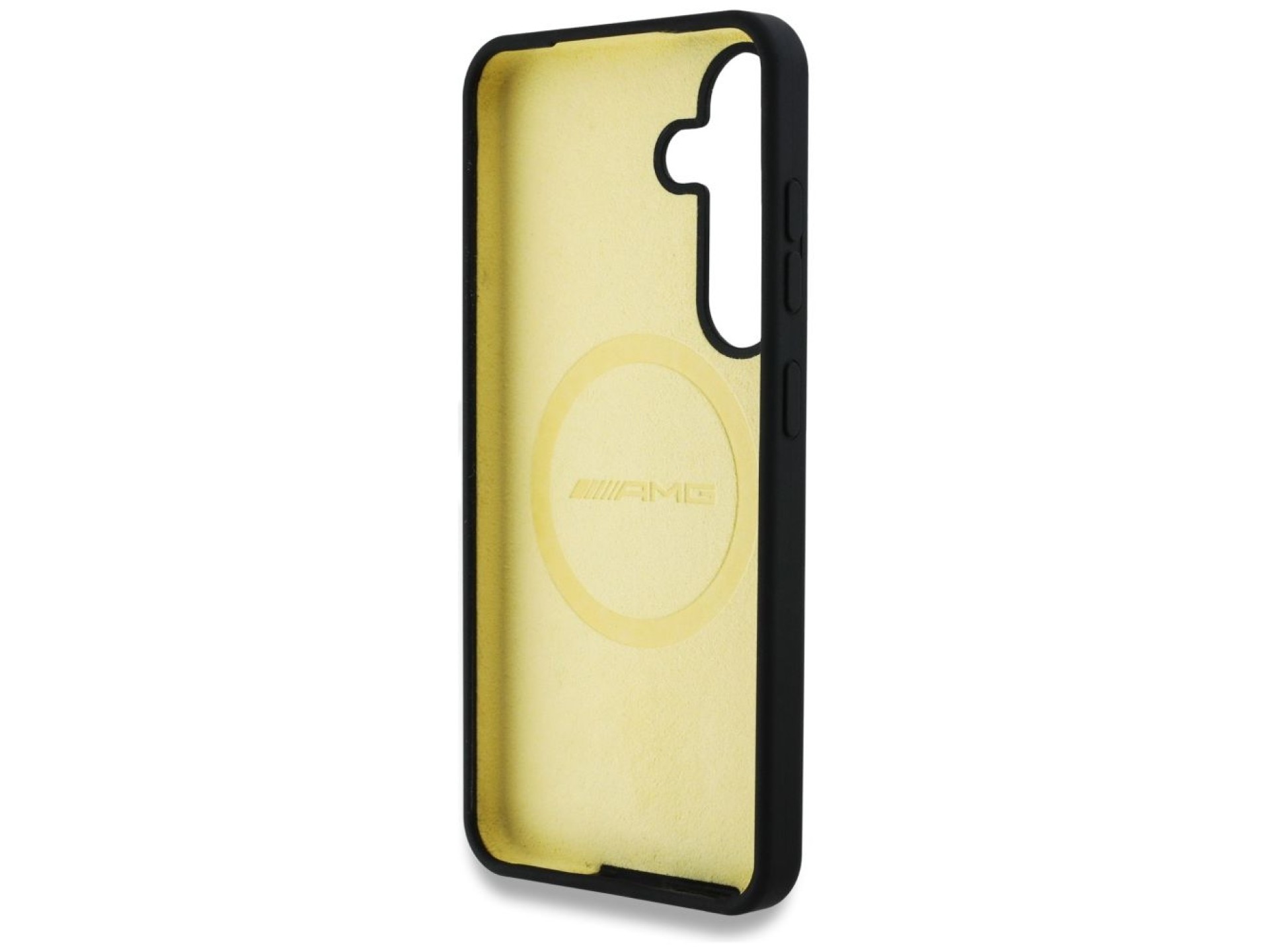 Funda AMG Oversize Rhombs MagSafe para Samsung Galaxy S25 - Negra