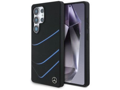 Mercedes Silicone Contrasted Curves MagSafe Case for Samsung Galaxy S25 Ultra - Black Mercedes Silicone Contrasted Curves MagSafe Case for Samsung Galaxy S25 Ultra - Black