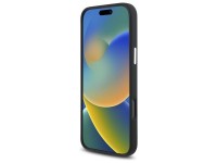 Mercedes MEHMP16L23SUGDK iPhone 16 Pro 6.3" capa rígida preta/preta com logotipo tonal em silicone e Mercedes MEHMP16L23SUGDK iPhone 16 Pro 6.3" capa rígida preta/preta com logotipo tonal em silicone e