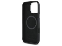 Mercedes MEHMP16L23SUGDK iPhone 16 Pro 6.3" capa rígida preta/preta com logotipo tonal em silicone e Mercedes MEHMP16L23SUGDK iPhone 16 Pro 6.3" capa rígida preta/preta com logotipo tonal em silicone e