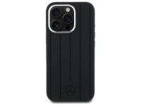 Mercedes MEHMP16L23SUVSK iPhone 16 Pro 6.3" capa rígida preta/preta com listras verticais em tom sob Mercedes MEHMP16L23SUVSK iPhone 16 Pro 6.3" capa rígida preta/preta com listras verticais em tom sob