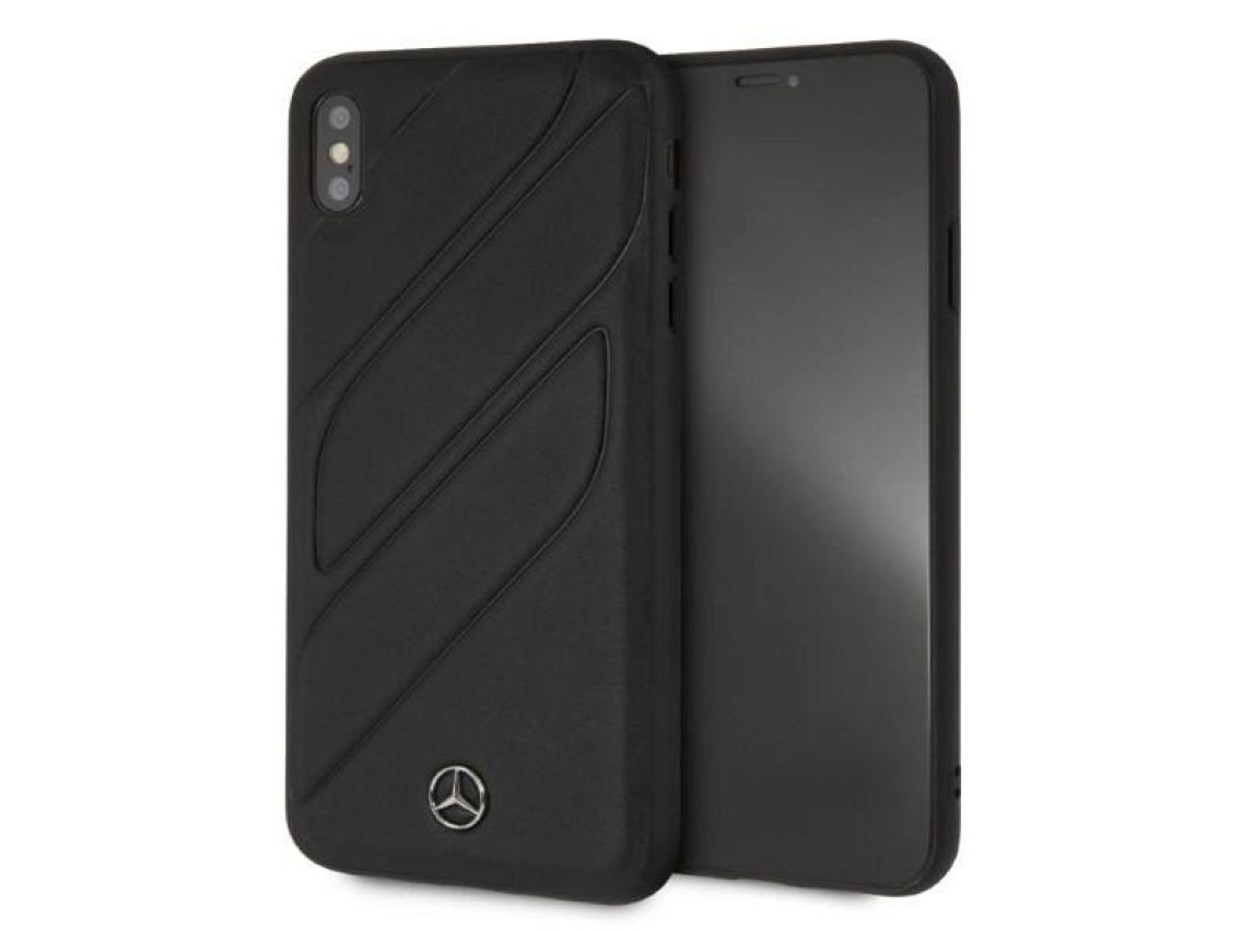Capa Mercedes New Organic I para iPhone XS Max - Preta
