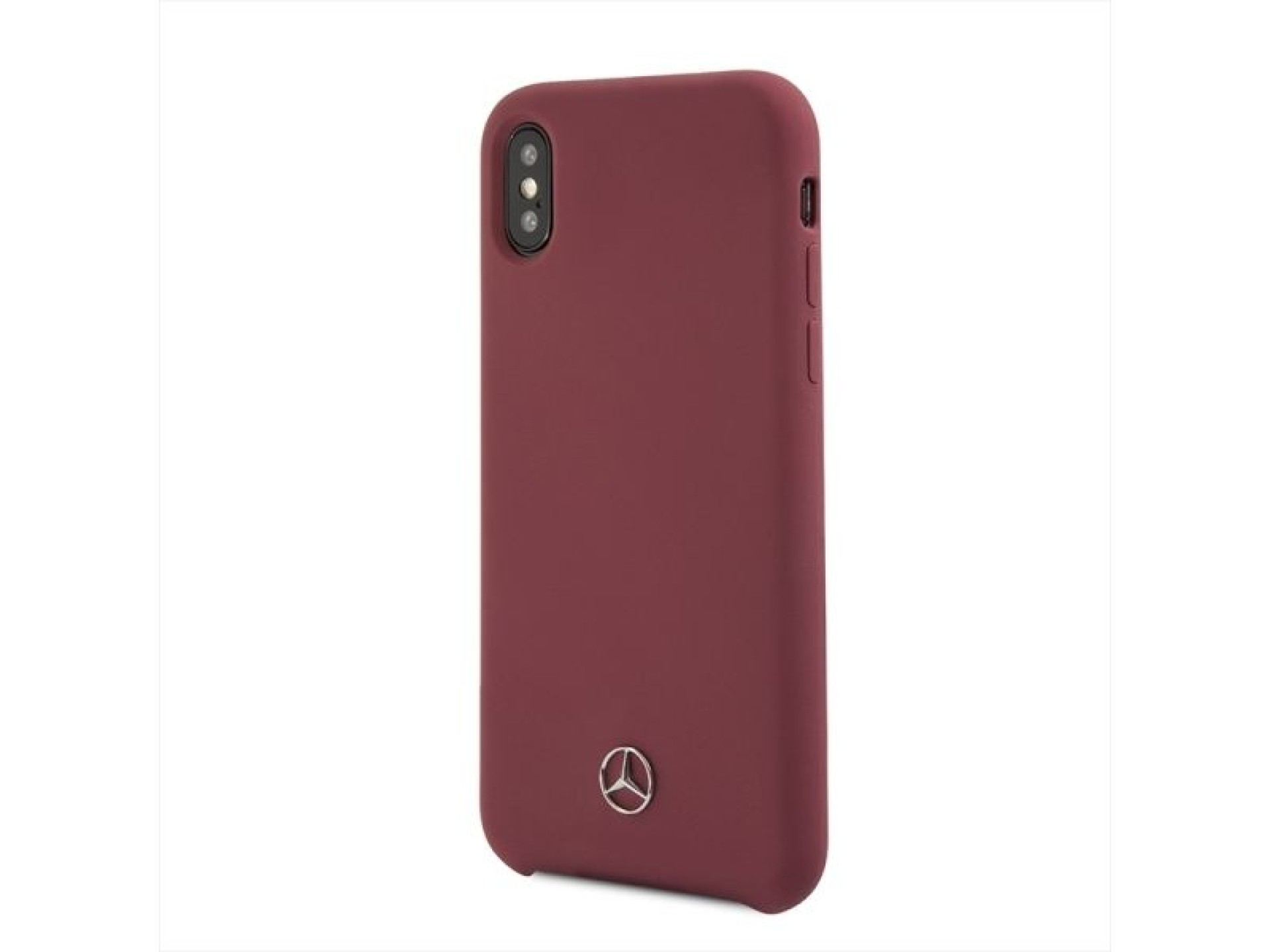 Capa de silicone Mercedes Line para iPhone X/XS - Vermelha