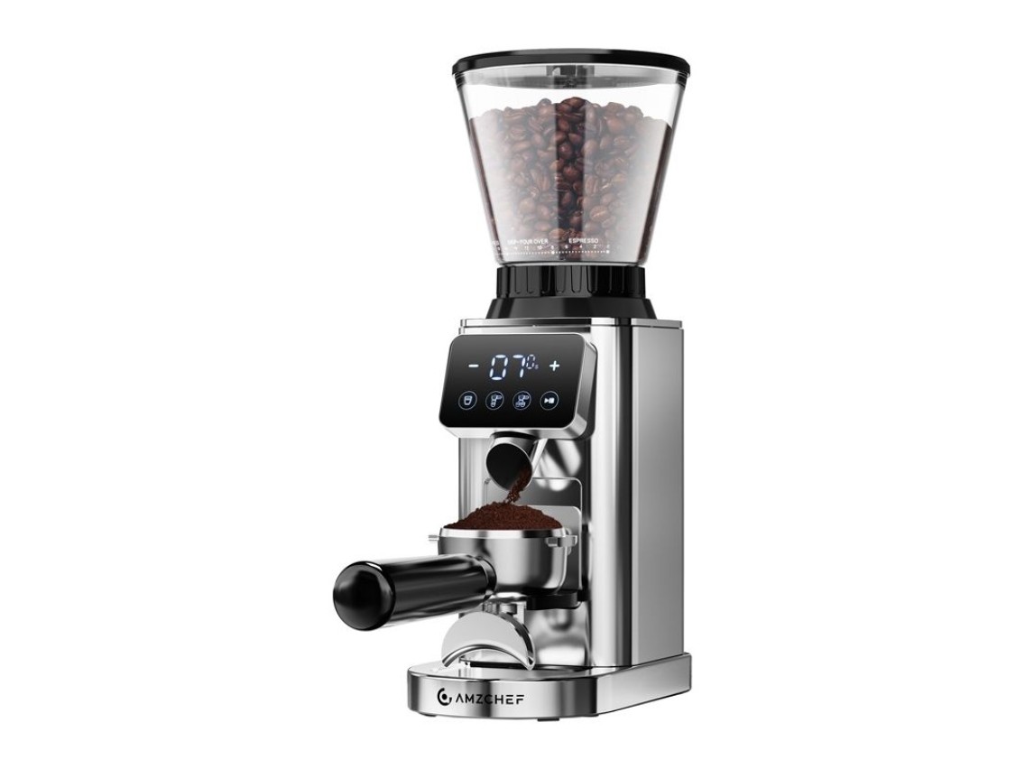 Moedor de café AMZCHEF CE-CG209-SV (prateado)