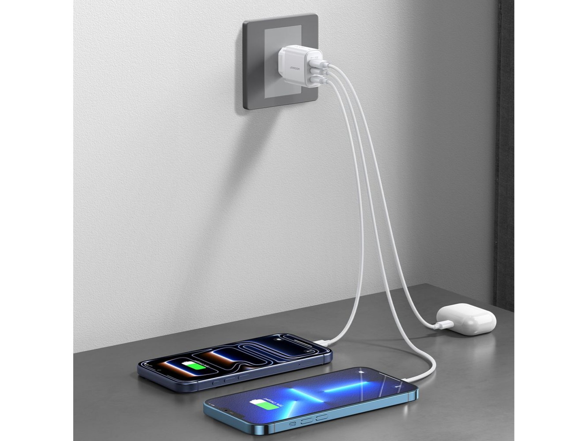 Joyroom JR-TG6 GaN 30W Wall Charger - White