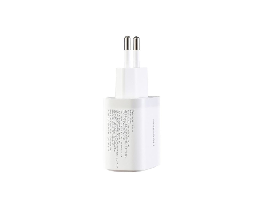 Joyroom JR-TG6 GaN 30W Wall Charger - White