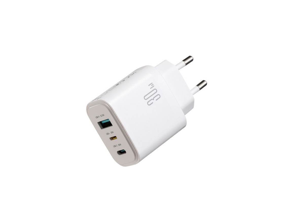 Joyroom JR-TG6 GaN 30W Wall Charger - White
