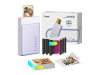 Liene Pearl N200 Pro 2x3" Portable Photo Printer Kit (Purple) Liene Pearl N200 Pro 2x3" Portable Photo Printer Kit (Purple)