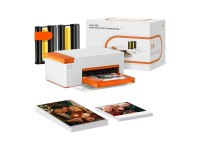 Impressora fotogr�fica port�til Liene Amber M110 4x6" com 60 folhas de papel fotogr�fico 4x6".