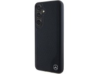 Funda MagSafe de cuero Mercedes con relieve para Samsung Galaxy S24 - negra Funda MagSafe de cuero Mercedes con relieve para Samsung Galaxy S24 - negra
