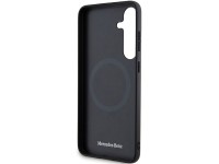Funda MagSafe de cuero Mercedes con relieve para Samsung Galaxy S24 - negra Funda MagSafe de cuero Mercedes con relieve para Samsung Galaxy S24 - negra