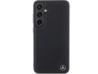 Funda MagSafe de cuero Mercedes con relieve para Samsung Galaxy S24 - negra Funda MagSafe de cuero Mercedes con relieve para Samsung Galaxy S24 - negra