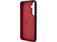 Capa MagSafe AMG em silicone com padrão de fibra de carbono para Samsung Galaxy S24+ - preta Capa MagSafe AMG em silicone com padrão de fibra de carbono para Samsung Galaxy S24+ - preta