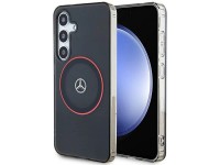 Funda Mercedes Double Layer W roja MagSafe para Samsung Galaxy S24 - negra Funda Mercedes Double Layer W roja MagSafe para Samsung Galaxy S24 - negra