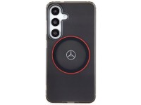 Capa Mercedes Double Layer W Red MagSafe para Samsung Galaxy S24 - preta Capa Mercedes Double Layer W Red MagSafe para Samsung Galaxy S24 - preta