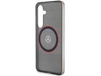 Capa Mercedes Double Layer W Red MagSafe para Samsung Galaxy S24 - preta Capa Mercedes Double Layer W Red MagSafe para Samsung Galaxy S24 - preta