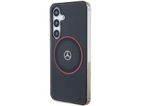 Capa Mercedes Double Layer W Red MagSafe para Samsung Galaxy S24 - preta Capa Mercedes Double Layer W Red MagSafe para Samsung Galaxy S24 - preta