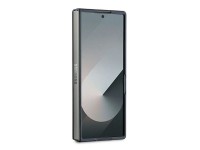 Capa MagSafe Mercedes em imitação de couro e madeira para Samsung Galaxy Z Fold 6 - Preta Capa MagSafe Mercedes em imitação de couro e madeira para Samsung Galaxy Z Fold 6 - Preta