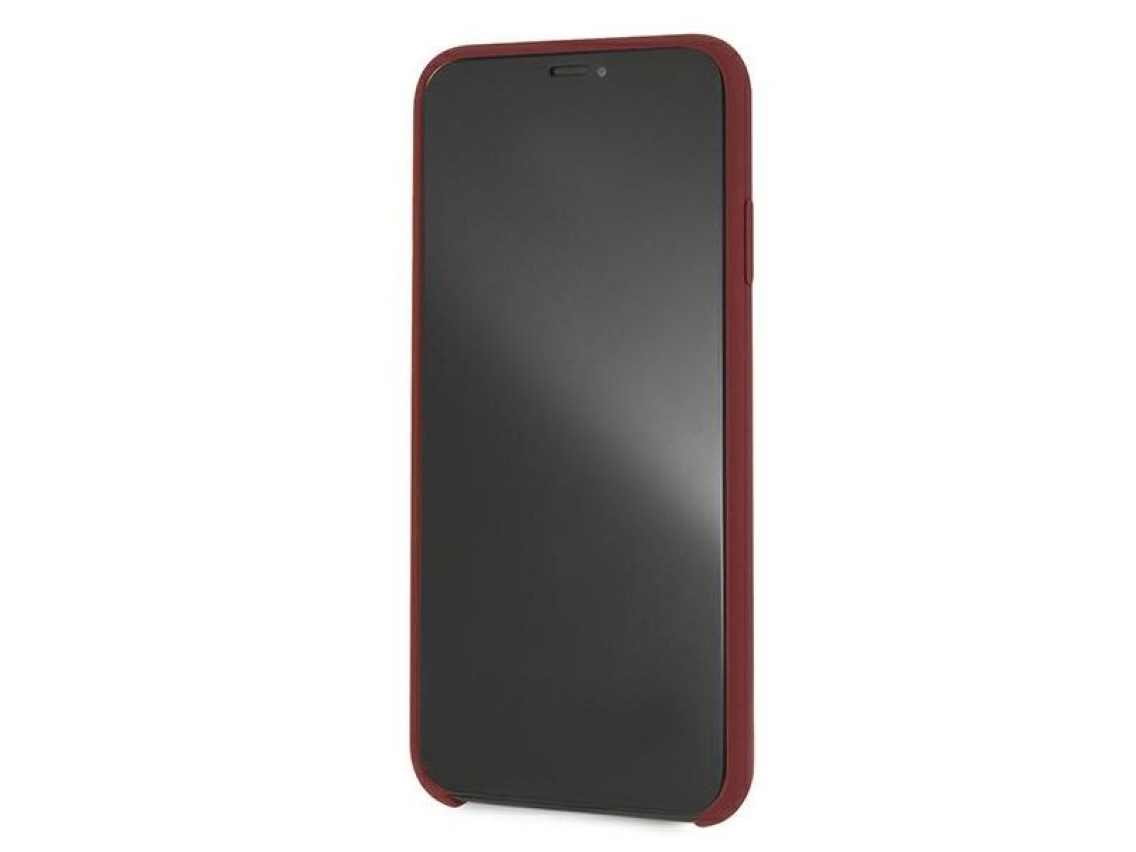 Funda de silicona Mercedes Line para iPhone Xs Max - Roja