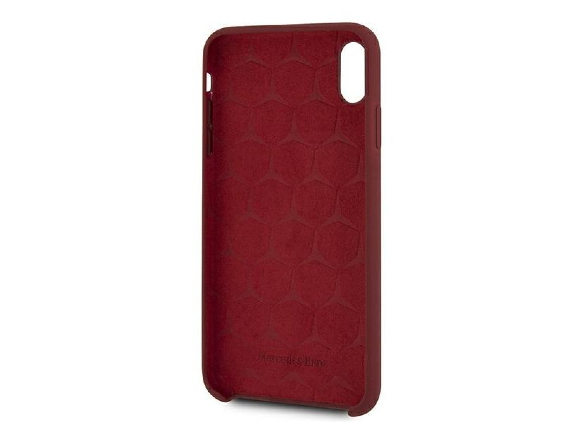 Funda de silicona Mercedes Line para iPhone Xs Max - Roja