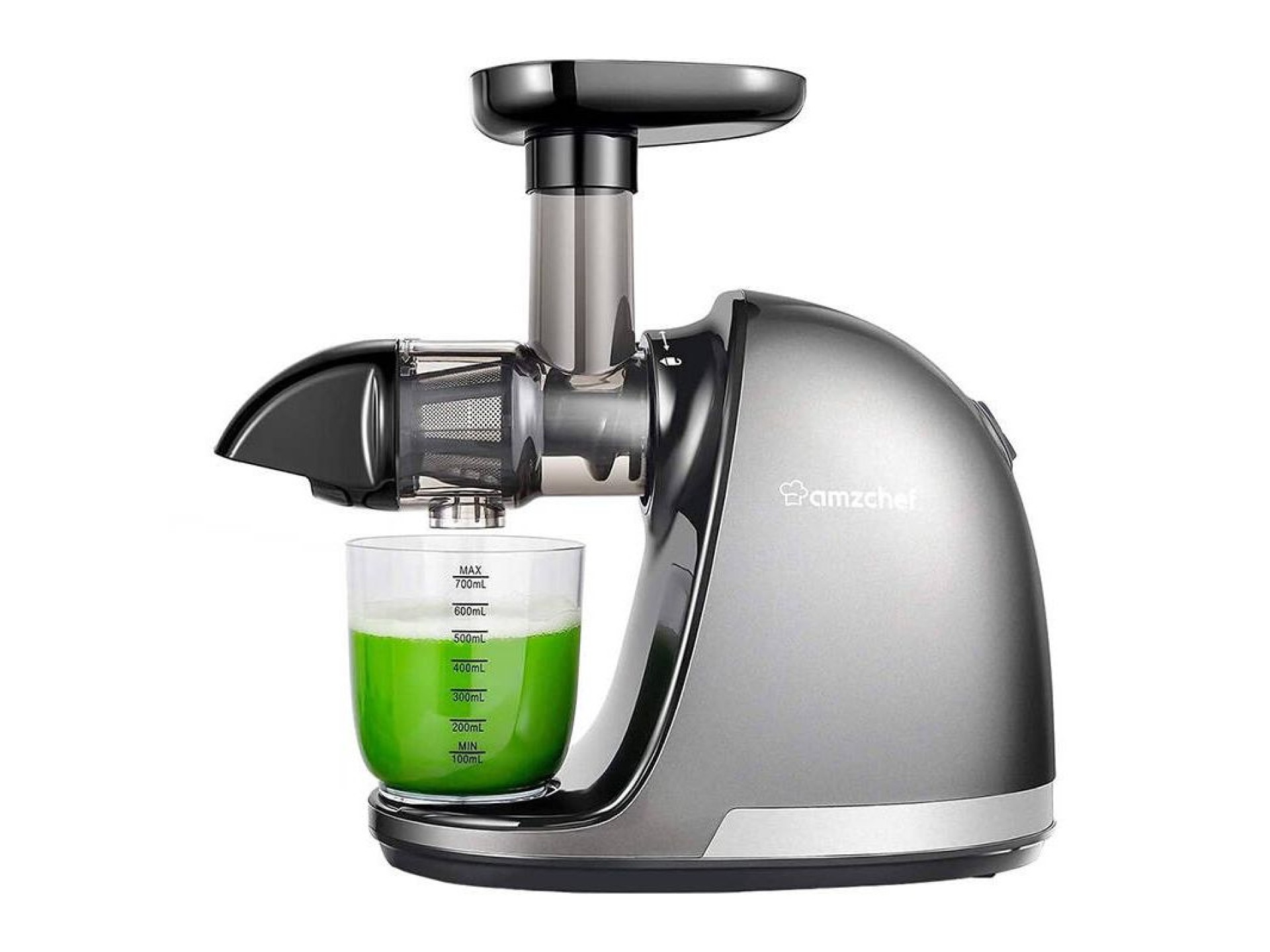 Licuadora de prensado en frío AMZCHEF 1501-GA (Gris)