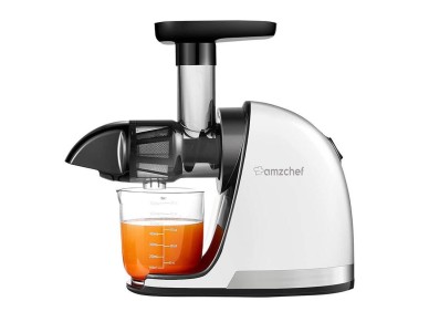 Slow Juicer AMZCHEF 1501-WT (White)