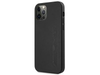 AMG Leather Hot Stamped Case for iPhone 12 Pro Max - Black AMG Leather Hot Stamped Case for iPhone 12 Pro Max - Black