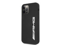 AMG Silicone Big Logo case for iPhone 12 Pro Max - black AMG Silicone Big Logo case for iPhone 12 Pro Max - black