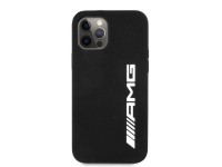 AMG Silicone Big Logo case for iPhone 12 Pro Max - black AMG Silicone Big Logo case for iPhone 12 Pro Max - black